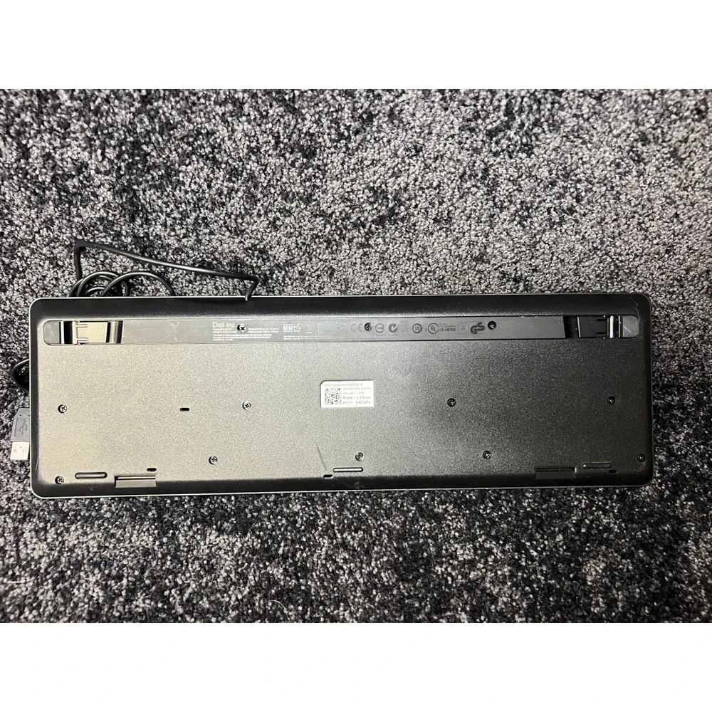 Dell Wired‎ Keyboard SK-8120 Used Tested Working - has both feet